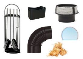 Accessories - pipes, reducers, glass, cleaners