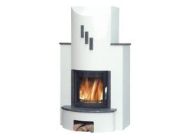Fireplace kits hot-air