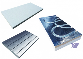 Insulation boards for dry system