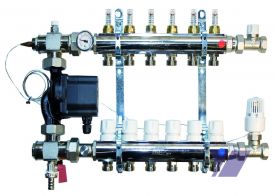 Manifolds assembled with mixing