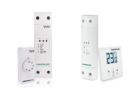 Wireless thermostats without program