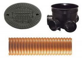 Plastic shafts, pipes and hatches