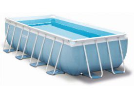 Rectangular and oval pools