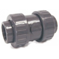 Ventil kuželový zpětný lep/lep 63 mm - pružina -PT