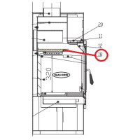 Náhradní díl pro HAAS+SOHN - ADRIA II s vým., antr.- Clona (19x260x445) VC-750