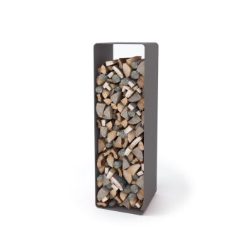 Stojan na dřevo FLAMINGO DELUXE ® 2, šedá (Singa)