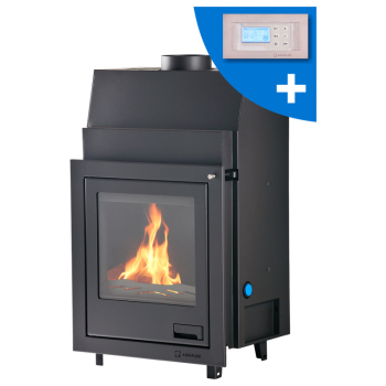 Krbová vložka AQUAFLAM ® 17 s výměníkem a automatickou regulací hoření