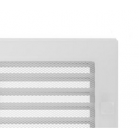 Kratki mřížka bílá 17x37 s žaluzií