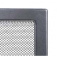 Kratki mřížka grafitová lakovaná 17x37 bez žaluzie