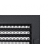 Kratki mřížka grafitová lakovaná 17x17 s žaluzií