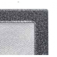 Kratki mřížka černo-stříbrná lakovaná 17x30 bez žaluzie