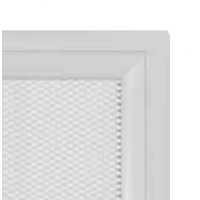 Kratki mřížka Oskar bílá lakovaná 11x24 bez žaluzie