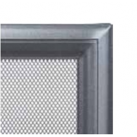 Kratki mřížka Oskar grafitová lakovaná 17x37 bez žaluzie