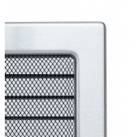 Kratki mřížka nerezová 22x37 s žaluzií