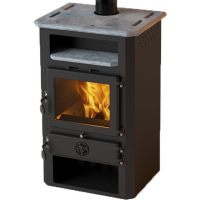 MBS - kamna SD THERMO IN ČERNÁ + MASTEK HORNÍ DESKA A PÍCKA