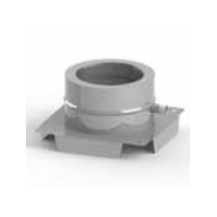 Základová deska s bočním odtokem kondenzátu KS402 80 mm (síla plechu 1,0 mm + izolace 32 mm)