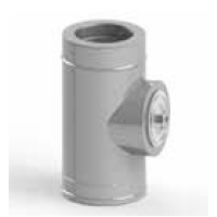 Čistící díl pro přetlak KS408 80 mm (síla plechu 0,6 mm + izolace 32 mm)