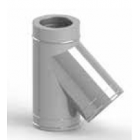 Sopouch 45° KS410 100 mm (síla plechu 1,0 mm + izolace 32 mm)