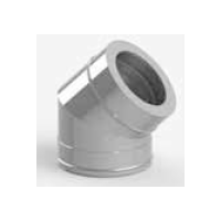 Koleno 45° KS421 80 mm (síla plechu 1,0 mm + izolace 50 mm)