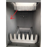 La Nordica - náhradní levá litinová vyzdívka pro sporák Rosetta, Regina 351