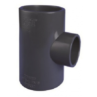 T-kus 90° lep/lep - redukce 40x25 mm