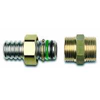 Přechod vnější závit pro trubku TFA s O kroužky 5/4