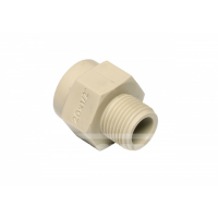 PPR - PŘECHODKA S PLASTOVÝM ZÁVITEM VNĚJŠÍM D 63x2