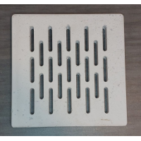 Náhradní díl pro HAAS+SOHN - MANTA, MANTOVA, EBOLI, EMPOLI, EMPOLI AL II, EBOLI AL II, BORAS s výměníkem,  rošt 30x310x310 - žárobeton lacfire