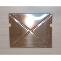 La Nordica - spodní nerezový deflektor pro GAIA, GAIA FORNO, FULVIA, FIAMMETTA, ASIA, FIORELLA, GIORGIA, EMILIANA