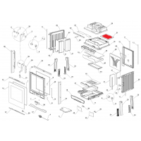 La Nordica - Focolare 60 náhradní deflektor - díl 31