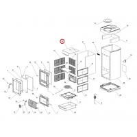La Nordica - Horní deflektor spalin pro kamna JUNIOR