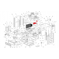 La Nordica - Stínící plech za vyzdívky sporáku Rosetta - díl 42
