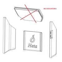 HETA - náhradní sada vyzdívek do topeniště SCAN LINE 500