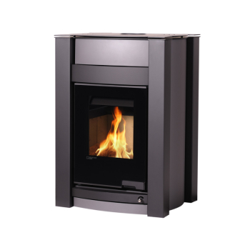 Krbová kamna AQUAFLAM VARIO ® KALMAR 11kW šedá (teplovzdušná verze)