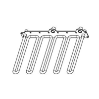 Náhradní díl pro HAAS+SOHN - Vychlazovací smyčka WERFEN 9 _ MATRA  - 419018155018