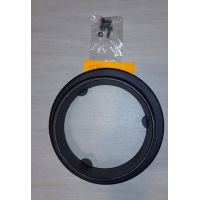 JOTUL - smoke outlet, complete 150/175mm F 3 TD, F 3 MF,  F 8 TD - Black Paint (BP) - 12020600