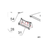 La Nordica - zábrana do topeniště pro kamna Stefani s troubou