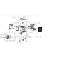JOTUL - BURN PLATE RIGHT F 602 ECO BP, 12054491