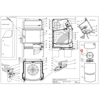 Jotul - cover flue outlet for F 220 - black pound