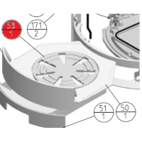 JOTUL - riddling Grate for series F 470 / F 480