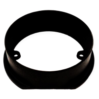 La Nordica - Smaltovaná litinová příruba - hrdlo odkouření pro kouřovod - průměr 150mm