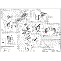JOTUL - Door left with out glass F 600