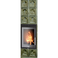 motivy lesa, ukázka v barvě zelená