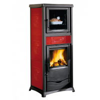 La Nordica - TermoRossella Plus Forno D.S.A. Liberty bordó - s pečící troubou, výměníkem a ochlazovací smyčkou