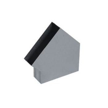 Koleno hranaté 150x50 mm 45°