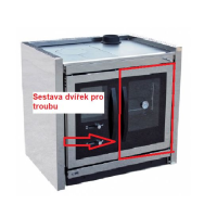 MBS - Sestava dvířek trouba pro sporák STRONG