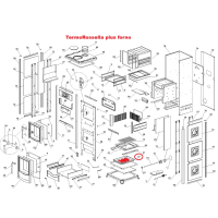 La Nordica - náhradní popelník - TermoRossella, Inserto, Focolare, Isetta, Isotta, Tahiti, Jennifer