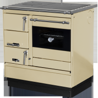 MBS - sporák SD KING krémová, pravý