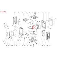 La Nordica - rámeček (neopracovaný) do topeniště GIULIETTA, Cortina , Ester díl č. 19