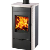 HAAS+SOHN ALYTUS II, černá/kachlový obklad bílá